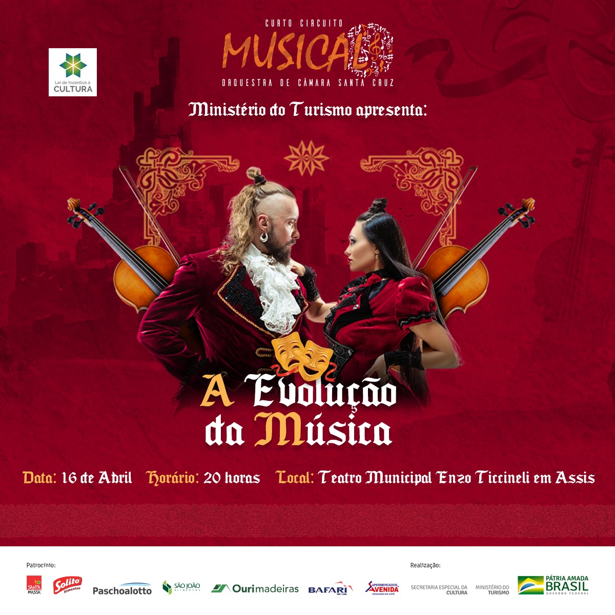 Cultura Em Movimento Teatro Municipal Recebe Orquestra De C Mara